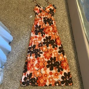 Floral maxi dress